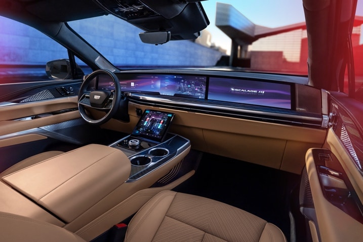 2025 Cadillac Escalade IQ interior