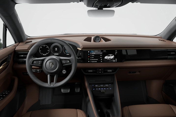 2024 Porsche Macan EV dashboard