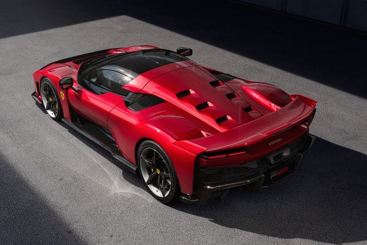 Ferrari F80 Rear Angle