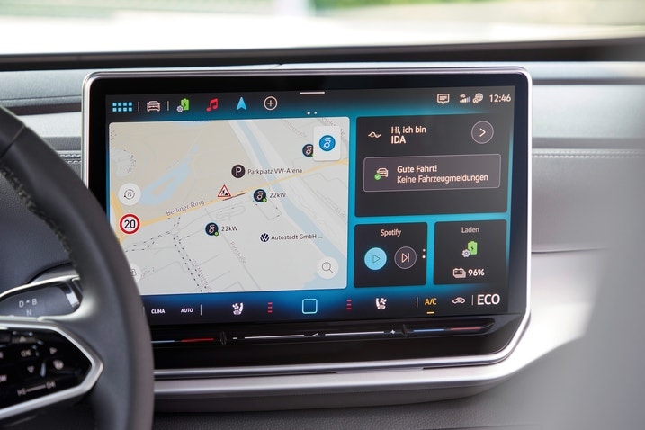 2024 Volkswagen ID.4 interior screen