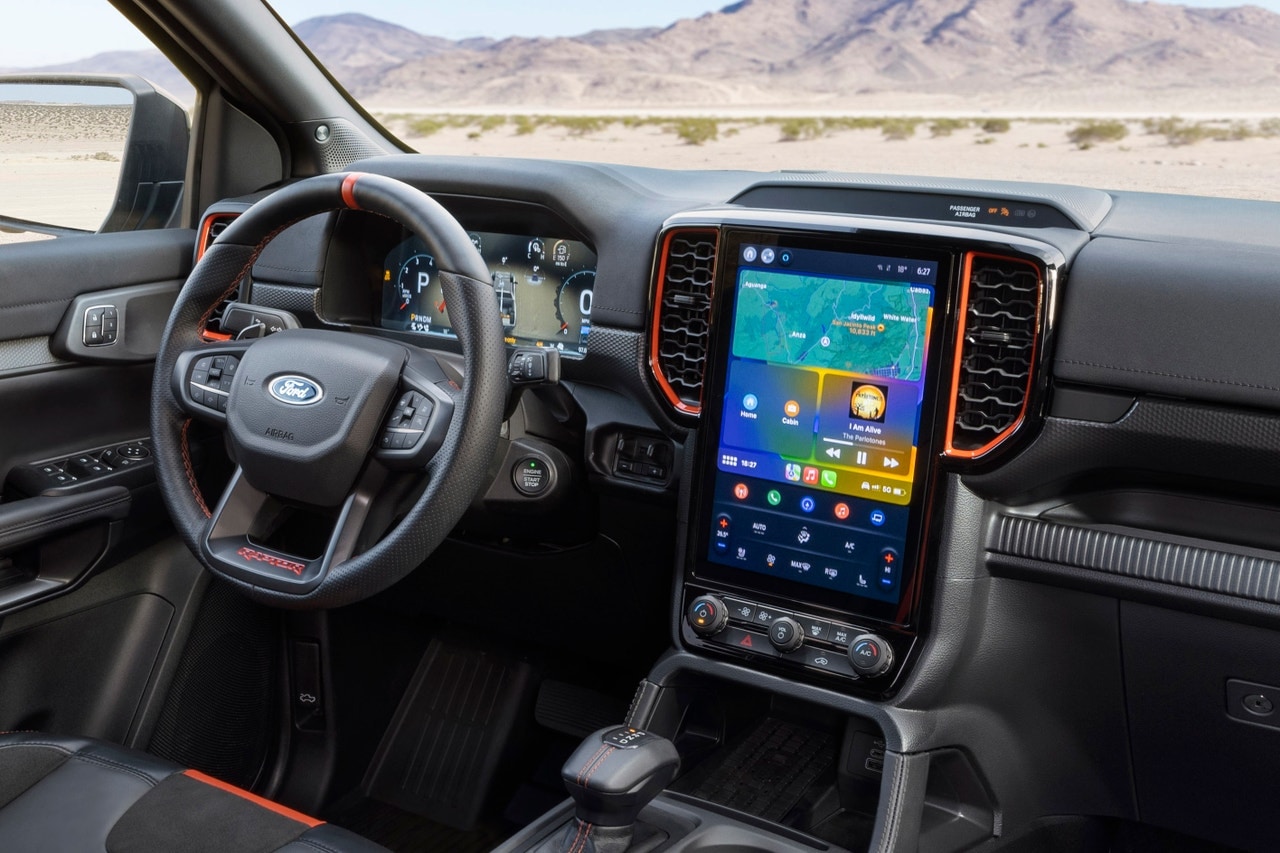 Ford Ranger Raptor interior