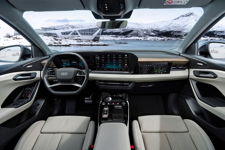 2025 Audi Q6 e-tron interior