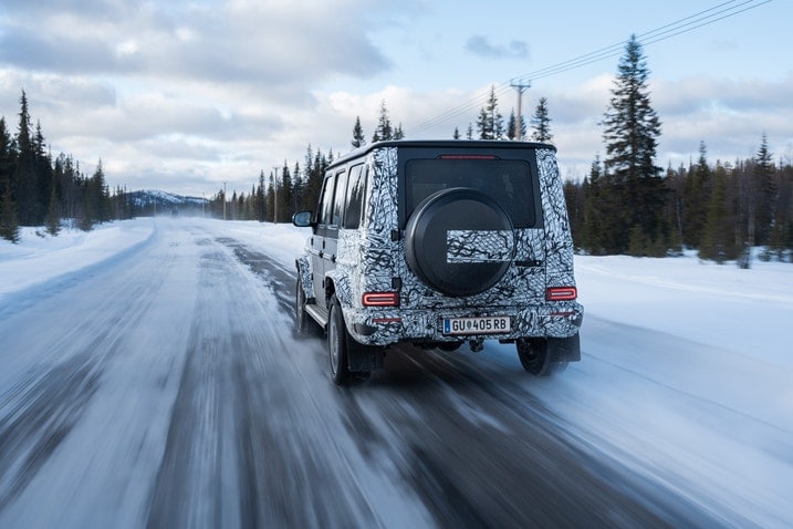 2025 Mercedes-Benz G-Class Prototype rear