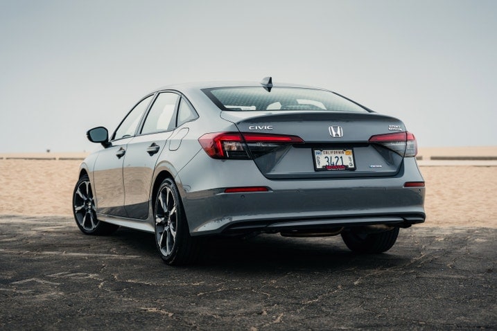 2025 Honda Civic Hybrid rear 3/4