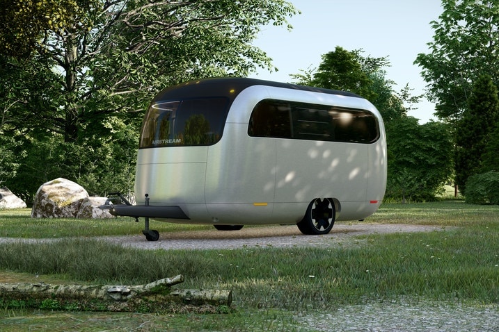 Airstream Studio F.A. Porsche camper concept