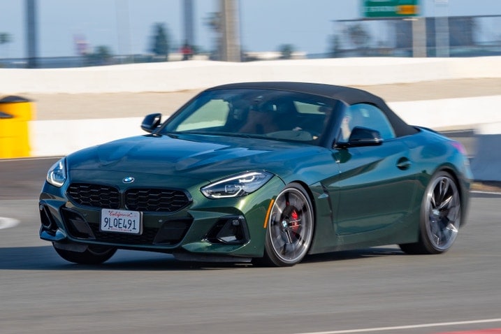 2025 BMW Z4 driving