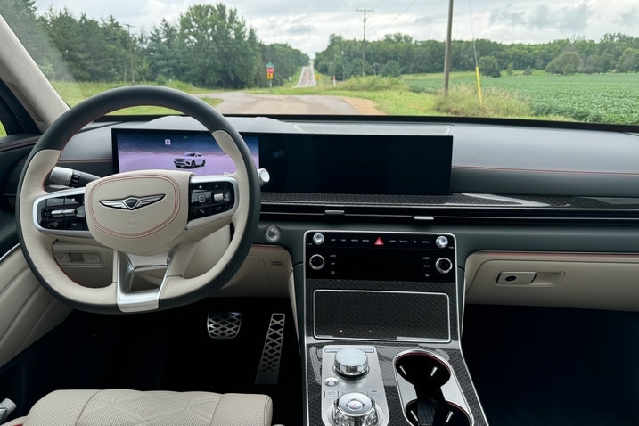 2025 Genesis GV80 Coupe front interior