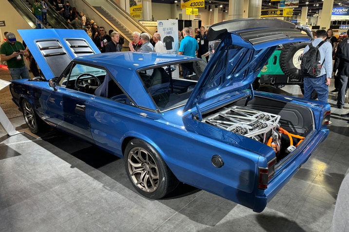 Plymouth GTX Electromod concept rear