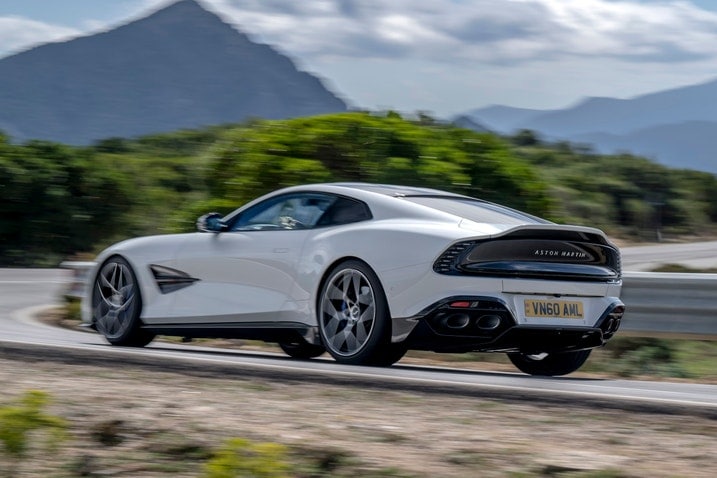 2025 Aston Martin Vanquish driving