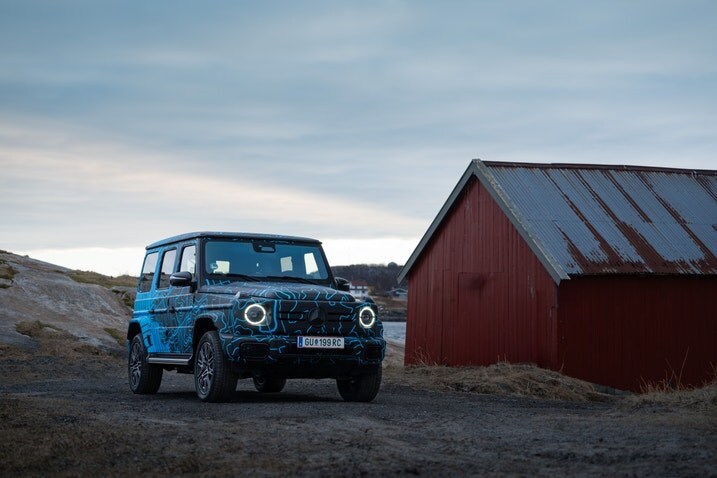 Mercedes-Benz G-wagen prototype