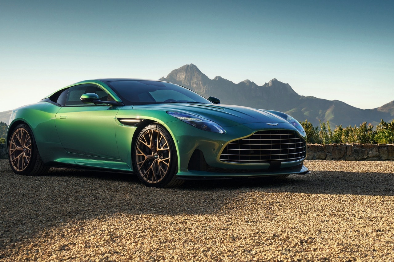 2024 Aston Martin DB12 front 3/4