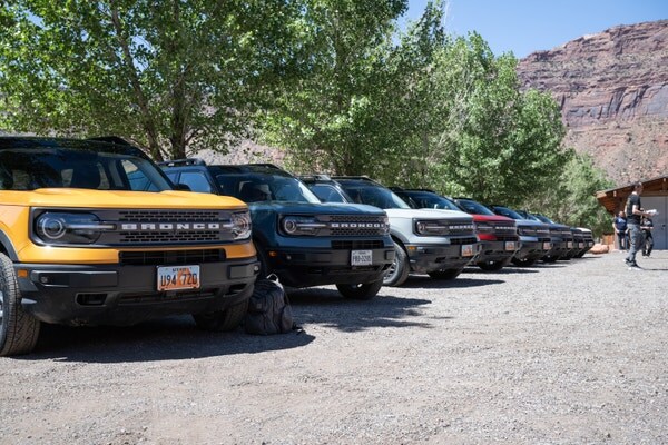 2023 Ford Bronco Sport Shines at Bronco Off-Roadeo Facility in Moab