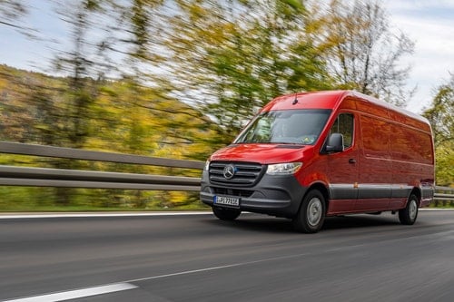 Mercedes sprinter electric van price deals