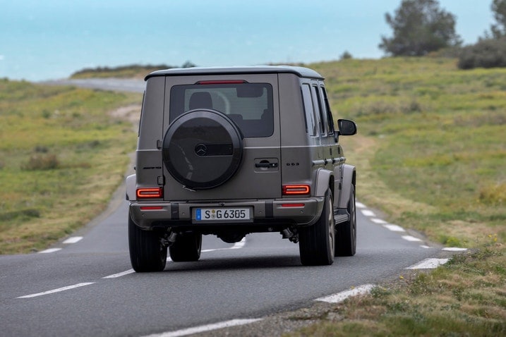 2025 Mercedes-AMG G 63 driving