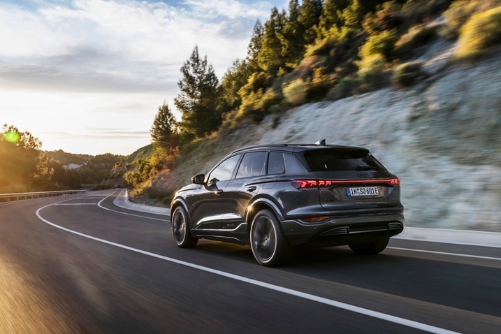 2025 Audi SQ6 e-tron rear