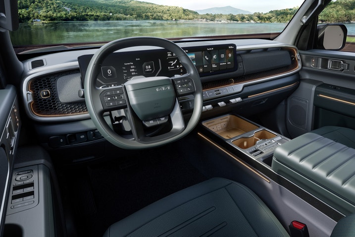 2025 Kia Tasman interior