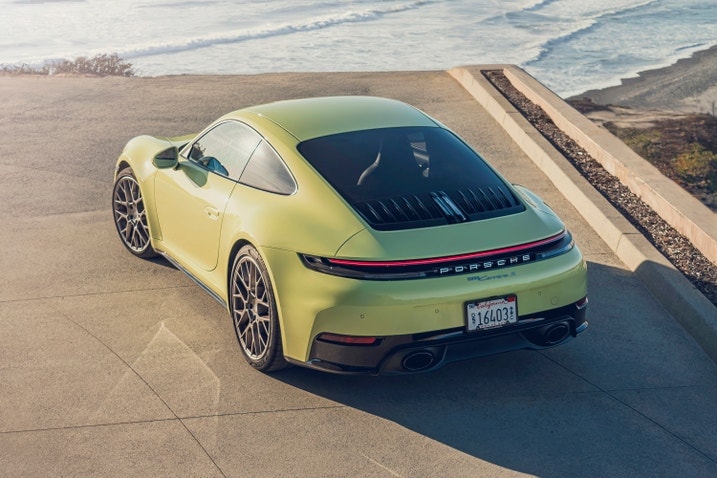 2025 Porsche 911 Carrera S rear 3/4