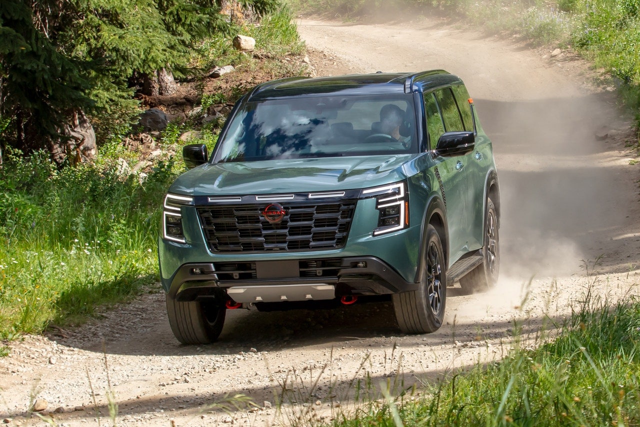 2025 Nissan Armada driving