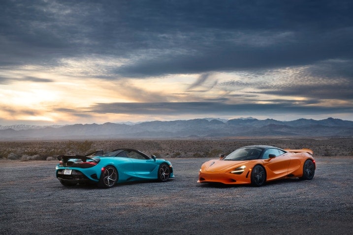 2024 McLaren 750S Coupe and Spider