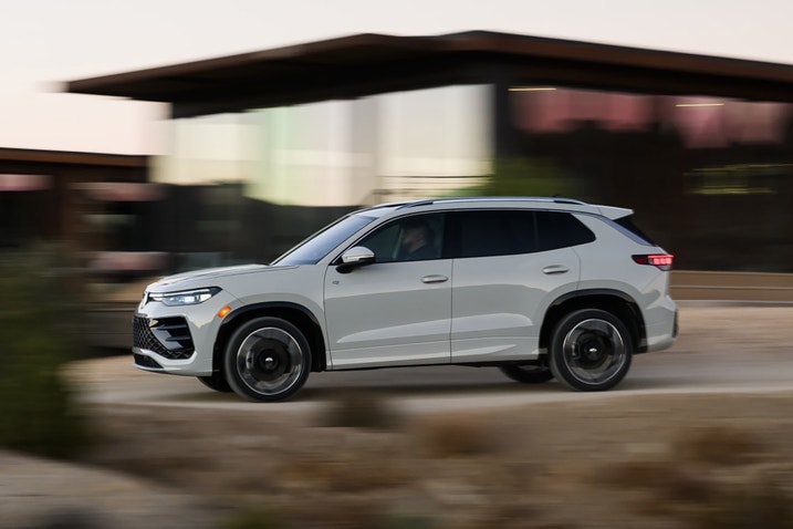 2025 Volkswagen Tiguan driving