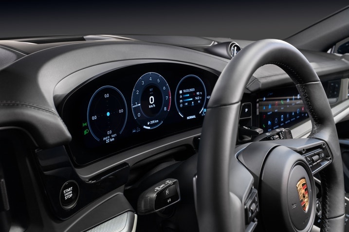 2024 Porsche Cayenne interior instrument cluster