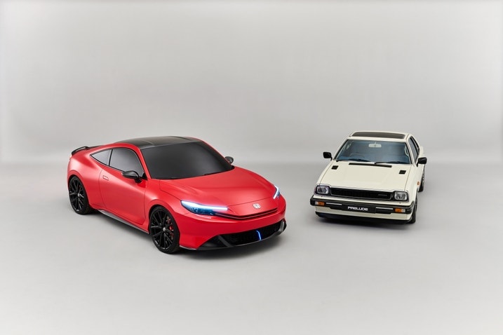 Honda Prelude Concept For Goodwood Festival Of Speed With Original