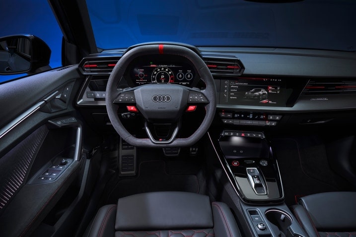 2025 Audi RS 3 steering wheel