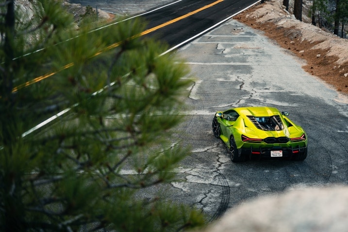 2025 Lamborghini Revuelto rear 3/4
