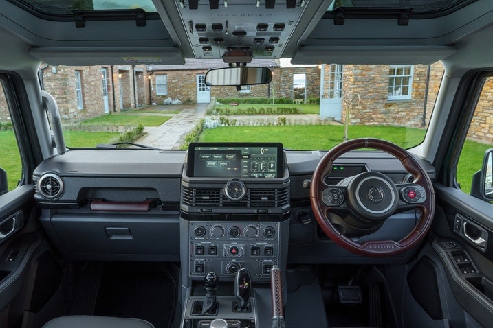 2023 Ineos Grenadier interior detail