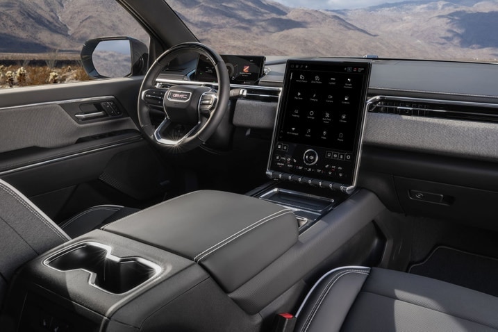2026 GMC Sierra EV interior