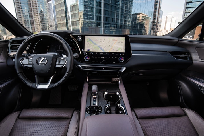 2024 Lexus RX 450h+ dashboard