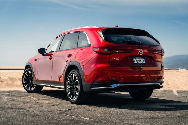2024 Mazda CX-90 rear 3/4
