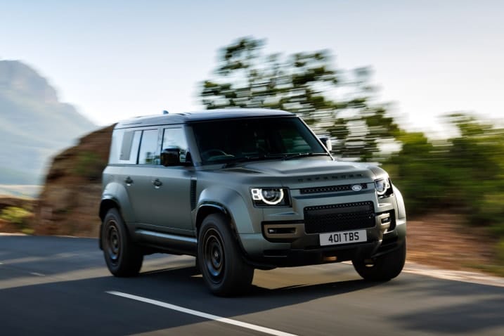 2025 Land Rover Defender Octa driving