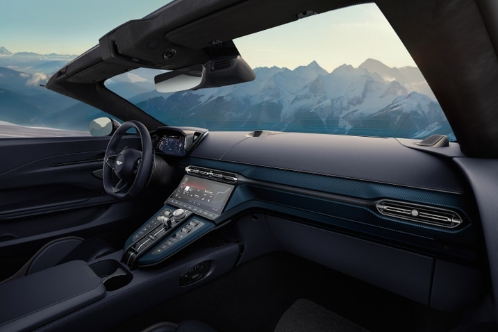 2025 Aston Martin Vantage Roadster interior