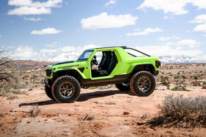 Jeep Scrambler 392 Concept profile