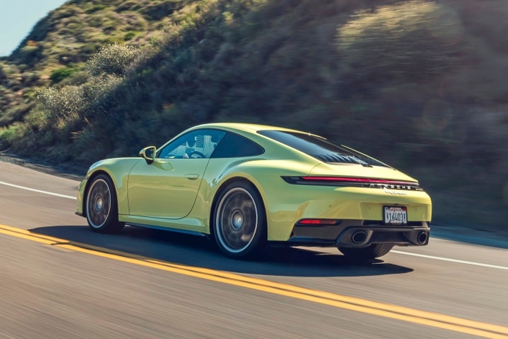 2025 Porsche 911 Carrera S driving