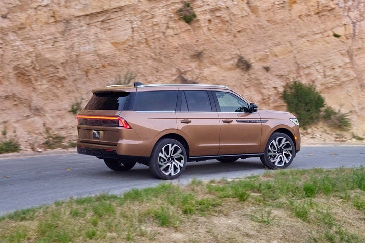 2025 Lincoln Navigator driving