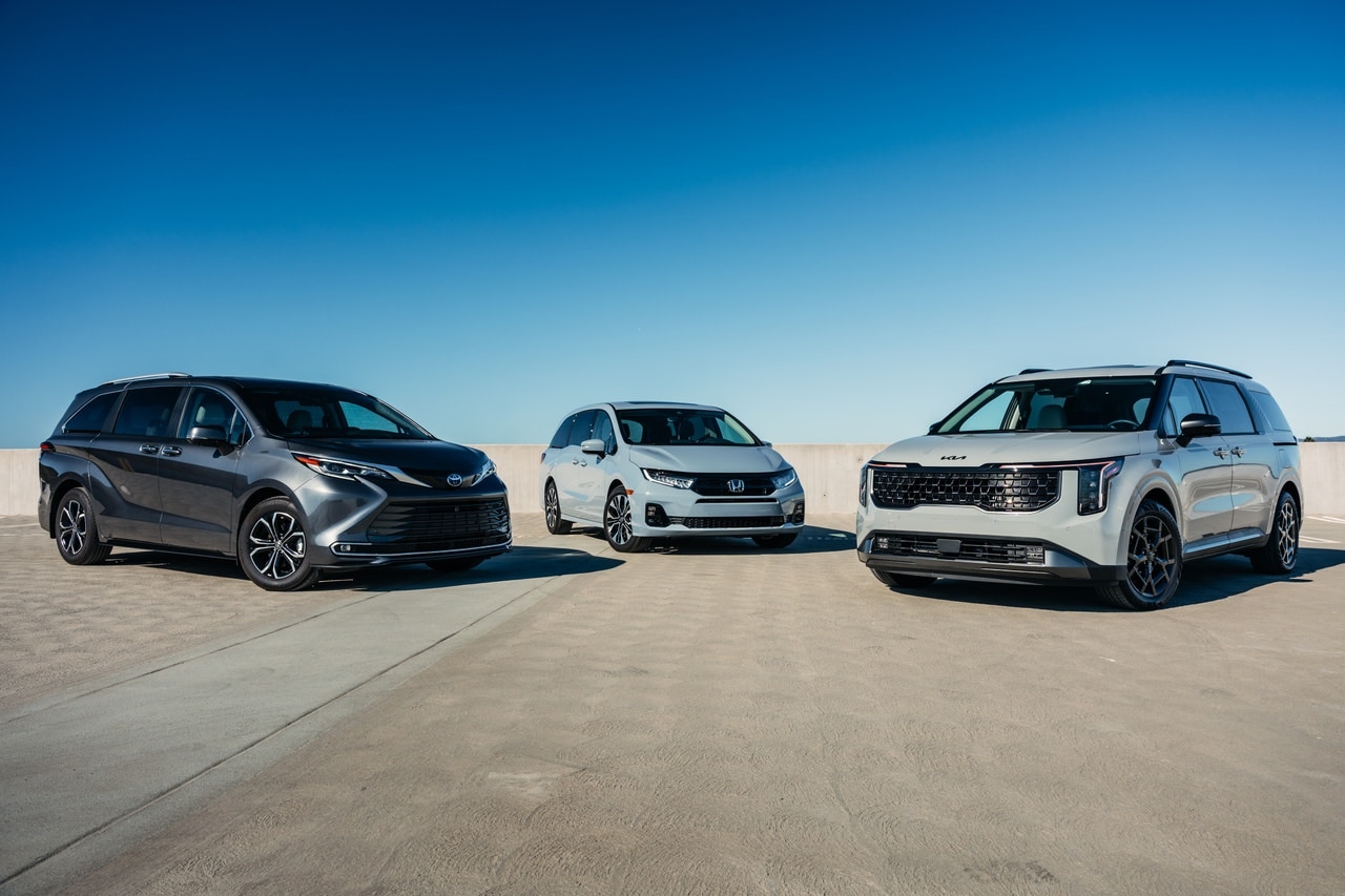 Toyota Sienna vs. Kia Carnival vs. Honda Odyssey