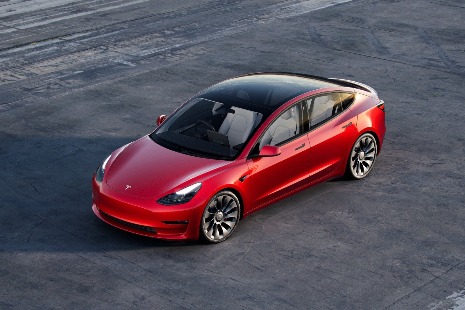 2023 Tesla Model 3 Performance front-quarter view