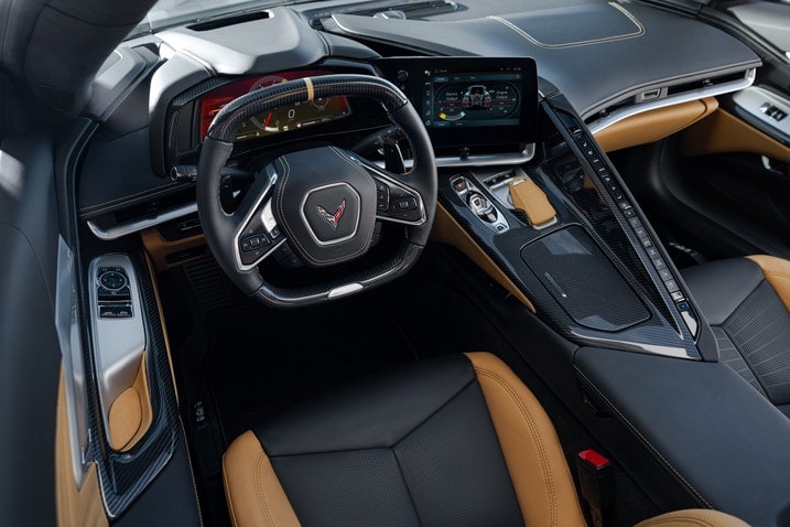 Interior Chevrolet Corvette E-Ray 2024