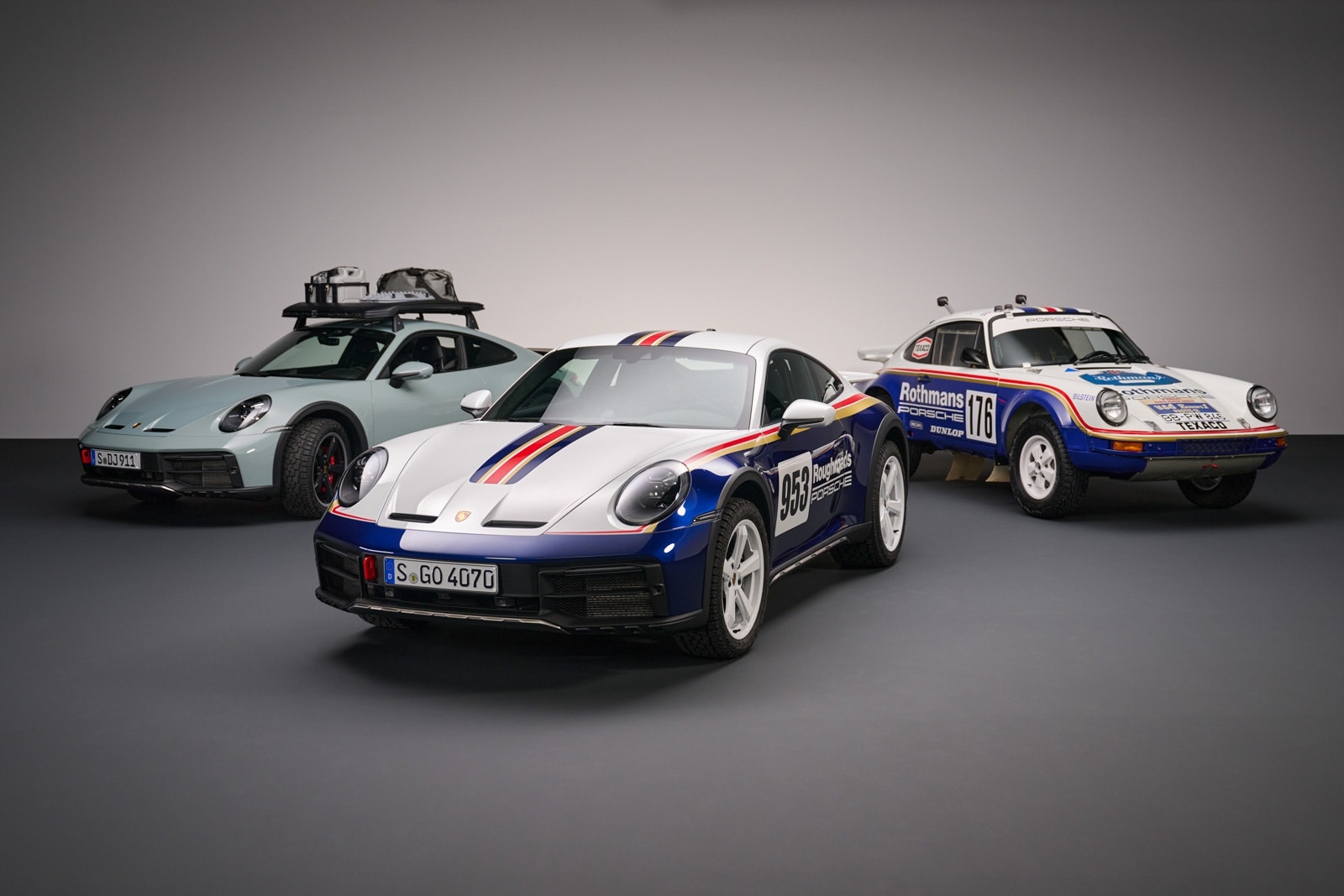2023 Porsche 911 Dakar exterior group shot