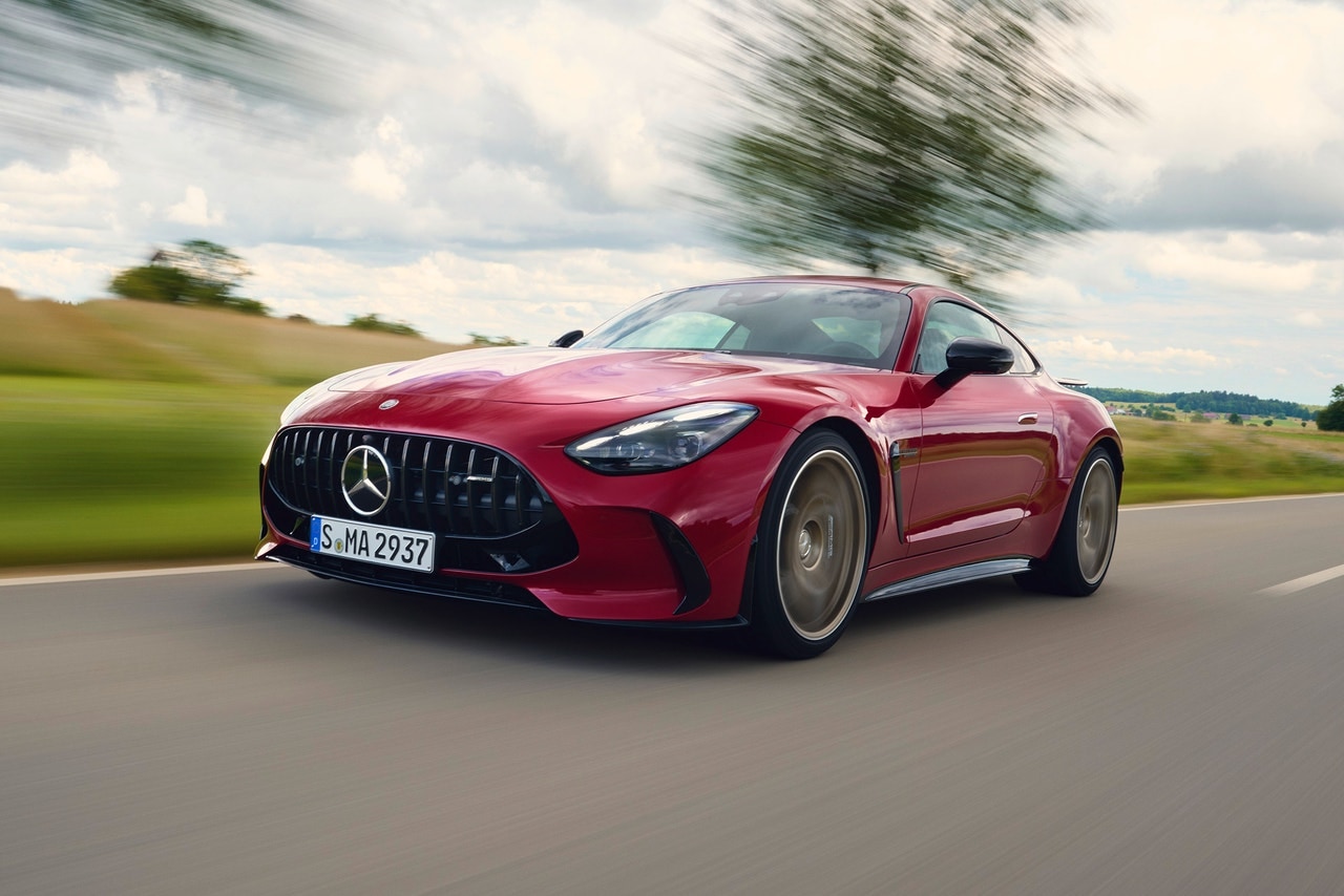 2025 Mercedes-AMG GT 63 S E Performance driving