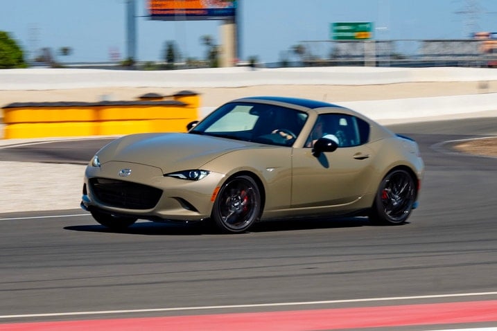 2024 Mazda MX-5 Miata RF Club driving