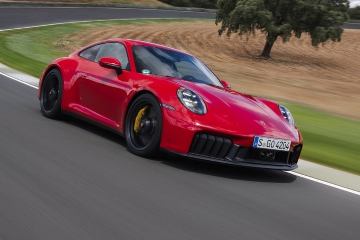2025 Porsche 911 GTS action f/34