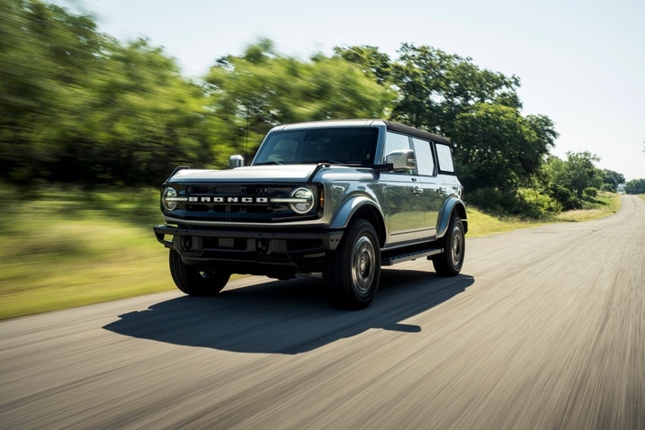 2021 Ford Bronco front 3/4