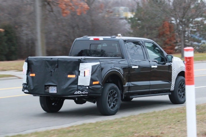 2024 Ford F-150 rear 3/4