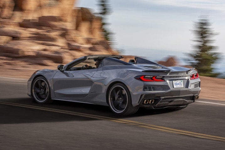 2024 Chevrolet Corvette E-Ray rear