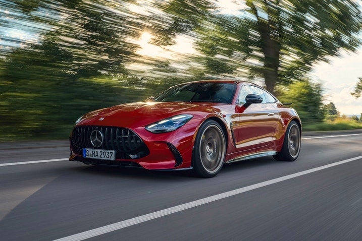 2025 Mercedes-AMG GT 63 S E Performance driving