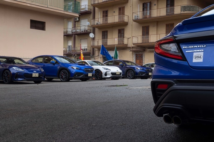 2024 Subaru BRZ tS and WRX TR group