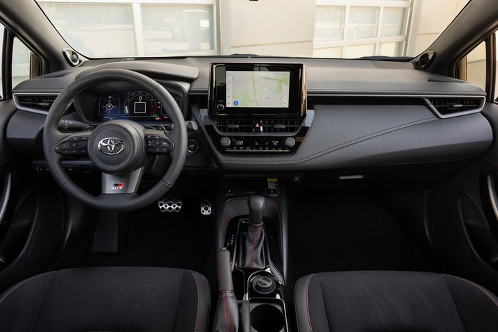 2025 Toyota GR Corolla interior